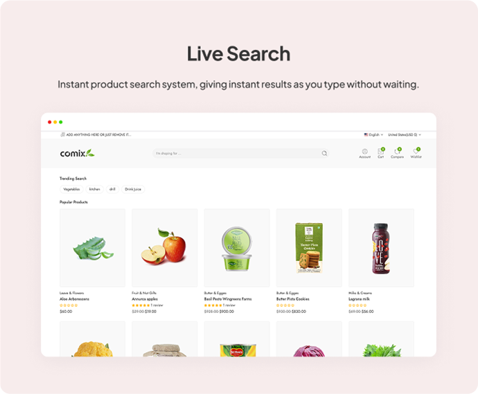 live-search