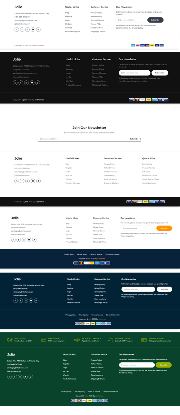 footer